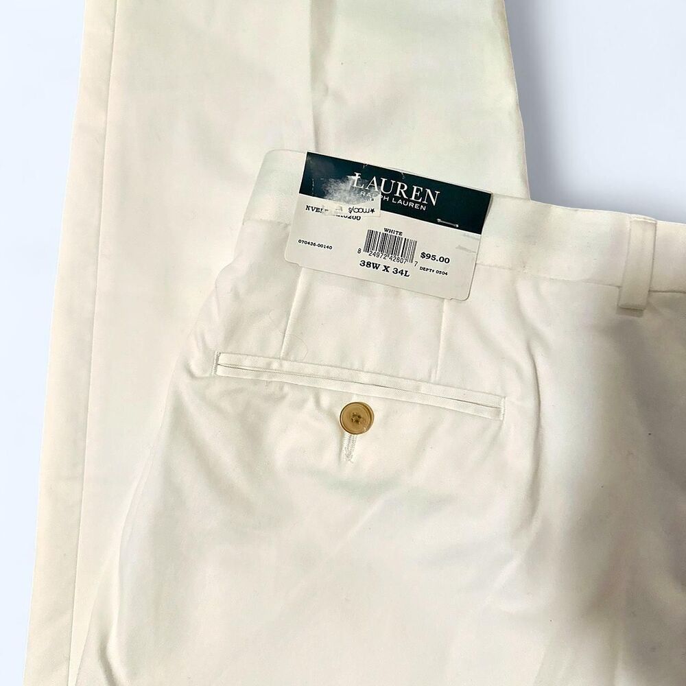 Polo-ralph-lauren Men's White Trousers